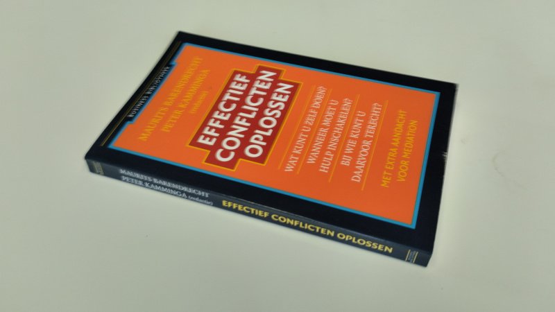 Boek met de titel: Effectief conflicten oplossen