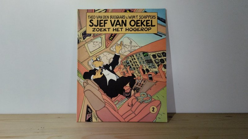 Boek met de titel: Sjef van Oekel zoekt het hoogerop