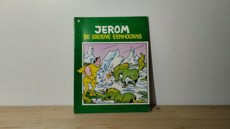 Boek met de titel: De groene eenhoorns
