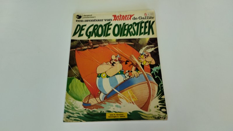Boek met de titel: De Grote oversteek