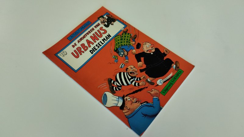 Boek met de titel: De avonturen van Urbanus, Dieselman nr.  19