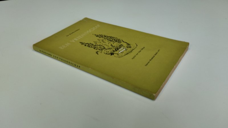 Boek met de titel: Een vriendschap