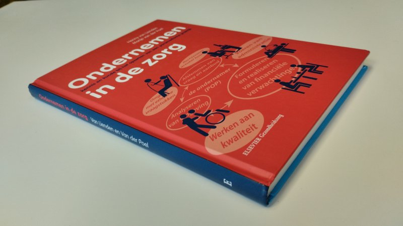 Boek met de titel: Ondernemen in de zorg