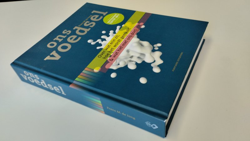 Boek met de titel: Ons Voedsel