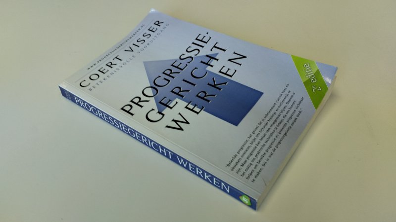 Boek met de titel: Progressie gericht werken