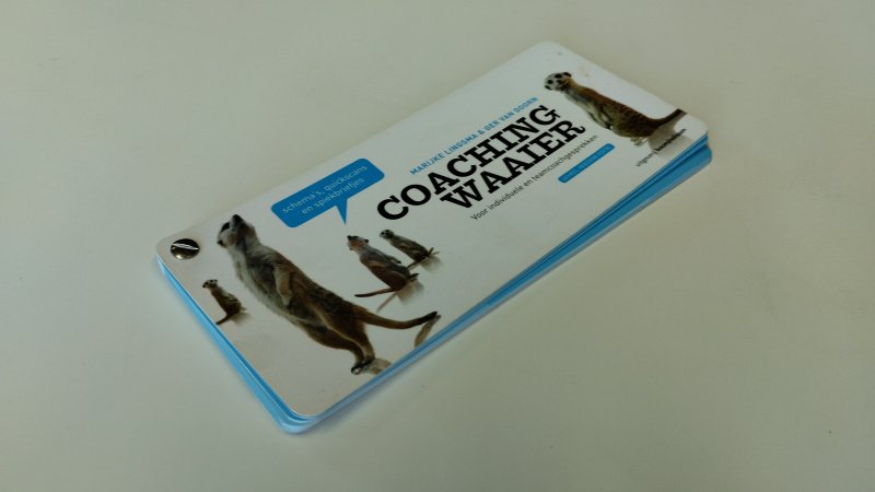 Boek met de titel: Coaching Waaier