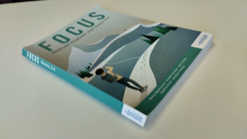 Boek met de titel: Focus methode loopbaan voor niveau 3-4