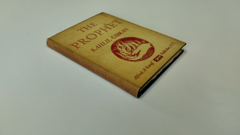 Boek met de titel: The Prophet