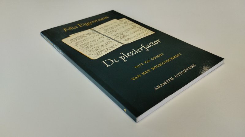 Tweedehands boek: De plezierfactor van auteur Felix Eijgenraam - Softcover, Lichte gebruikerssporen aan de kaft, pagina's netjes en onbeschreven. in zeer goede staat