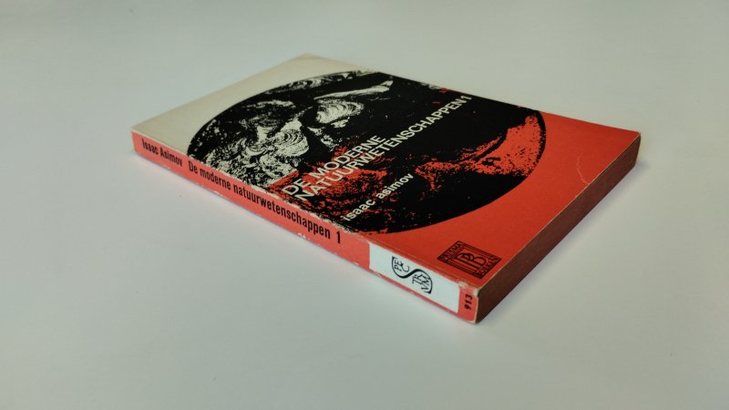 Tweedehands boek: De moderne natuurwetenschappen van auteur Isaac Asimov - Pocketboek, gelezen, typex op schutblad, pagina's verkleurd. In redelijke staat.