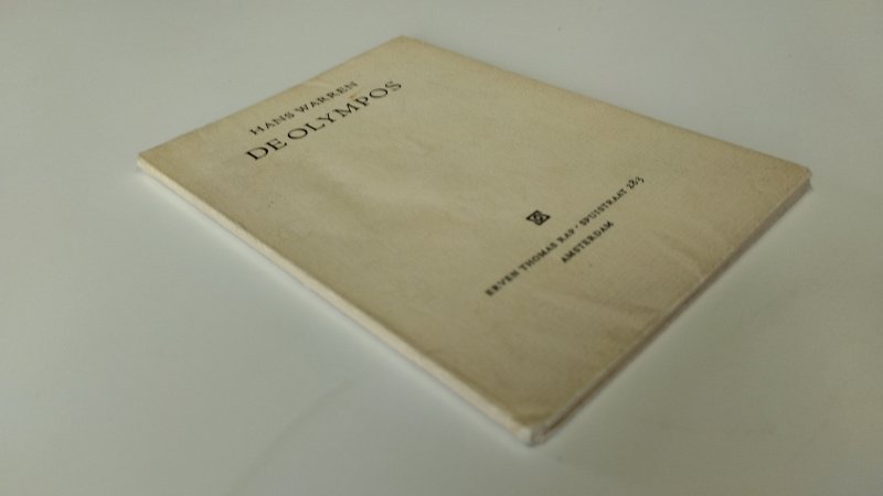 Boek met de titel: De olympos