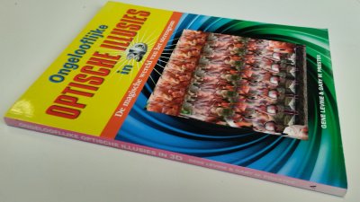 Boek met de titel: Ongelooflijke optische illusies in 3D