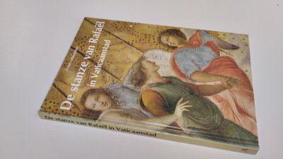 Boek met de titel: De stanze van Rafaël in Vaticaanstad