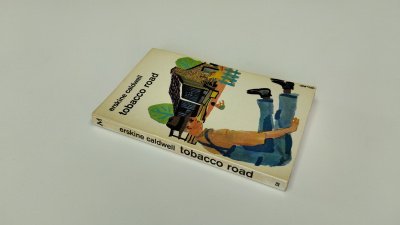Boek met de titel: Tobacco road