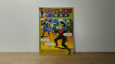 Boek met de titel: Outlaw Kid, de laatste rebel