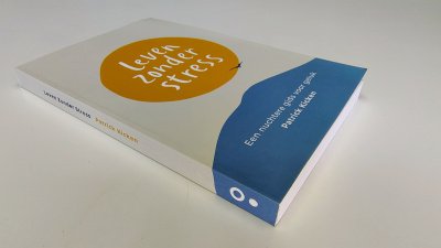Boek met de titel: Leven zonder stress