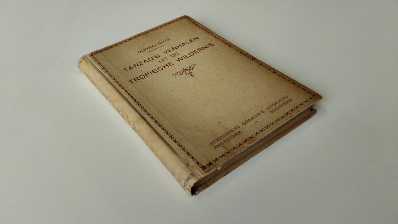 Boek met de titel: Tarzan's verhalen uit de wildernis