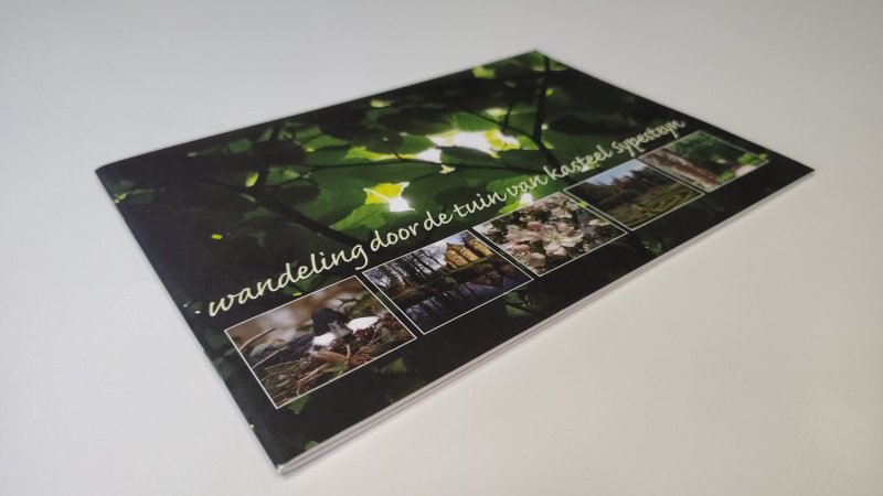 Tweedehands boek: Wandeling door de tuin van kasteel Sypesteyn van auteur Henny van der Wilt - Paperback geniet, als nieuw!