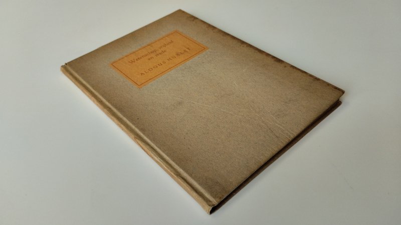 Tweedehands boek: Wetenschap, vrijheid en vrede van auteur Aldous Huxley - Hardcover, Kaft en pagina's verkleurd, maar netjes en onbeschreven. In goede staat.