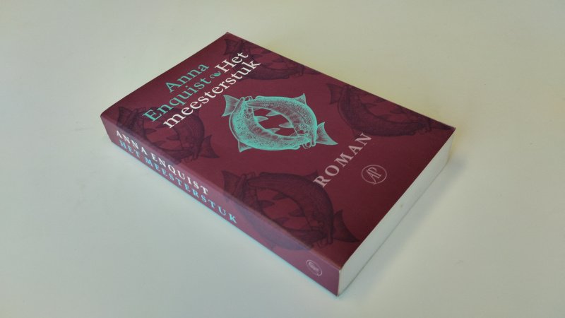Tweedehands boek: Het meesterstuk van auteur Anna Enquist - Softcover, netjes en onbeschreven, als nieuw.