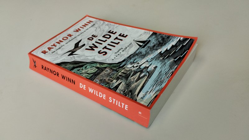Tweedehands boek: De wilde stilte van auteur Raynor Winn - Paperback, Nederlandstalig boek, duidelijke gebruikssporen, verder compleet en leesbaar