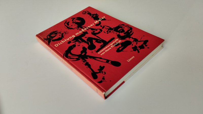 Tweedehands boek: Dichtung moderner Maler van auteur Samengesteld door Hans Platschek - Hardcover zonder stofomslag, Duitstalig boek, lichte gebruikssporen, pagina’s licht verkleurd, netjes en onbeschreven
