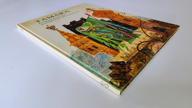Tweedehands boek: Tamara een Russisch sprookje van auteur geschilderd door Krystyna Turska - Hardcover met lichte verkleuring kaft, binnenwerk als nieuw!
