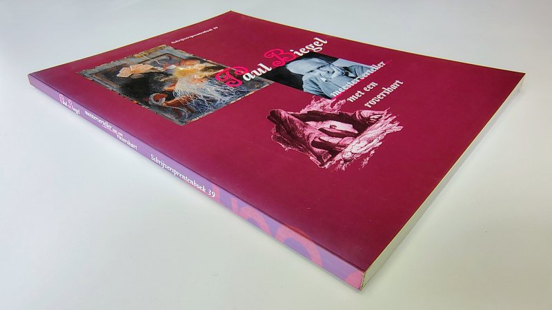 Tweedehands boek: Paul Biegel Meesterverteller met een rovershart van auteur Aad Meinderts, Denise Mooyman, Muriël Steegstra - Paperback lichte verkleuring rug, geen gebruikerssporen kaft. Minimale verkleuring van de witte bladzijdes.