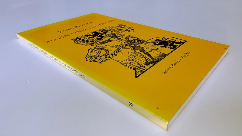 Tweedehands boek: Alleen voor Vlamingen van auteur Jeroen Brouwers - Paperback met flappen, kaft verkleurd langs de randen en rug. Binnenwerk onbeschreven en netjes.