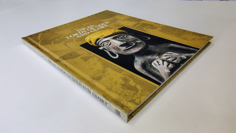 Tweedehands boek: Incas, lords of gold and glory van auteur hoofdredacteur Dale Brown - Hardcover appears like new. White pages are slightly yellowed, otherwise clean and unmarked.
