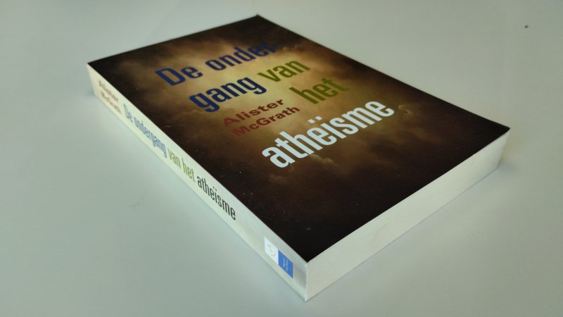 Boek met de titel: De ondergang van het atheïsme