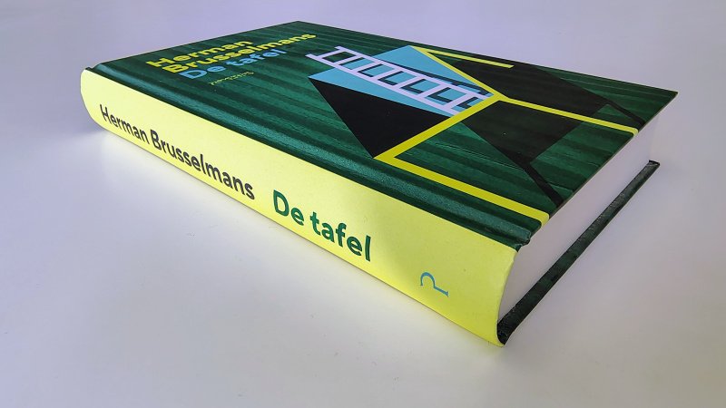 Tweedehands boek: De tafel van auteur Herman Brusselmans - Hardcover als nieuw!