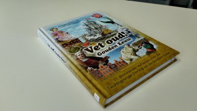 Boek met de titel: Vet oud! Gouden Eeuw