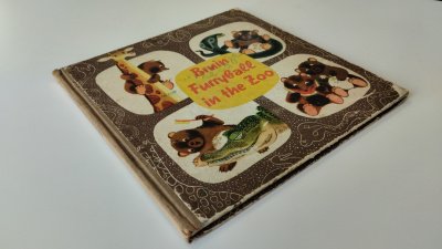 Boek met de titel: Bruin the Furryball in the Zoo
