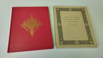 Boek met de titel: Old nurse's book of rhymes, jingles and ditties