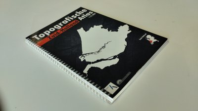 Boek met de titel: Topografische Atlas Zuid-Holland 1:25.000