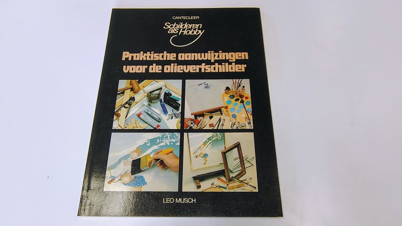 Tweedehands boek: Praktische aanwijzingen voor de olieverfschilder van auteur Leo Musch - Paperback met lichte gebruikerssporen randen kaft. Typex voorin, verder onbeschreven en netjes.