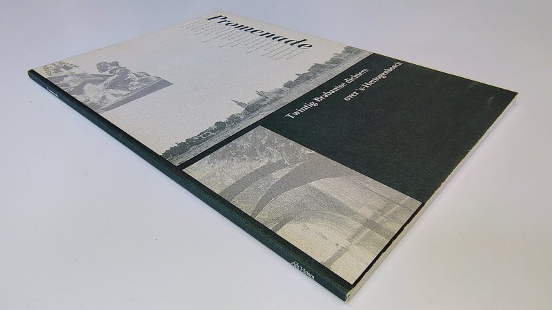 Tweedehands boek: Promenade, twintig Brabantse Dichters over 's-Hertogenbosch van auteur Samengesteld Jan Bruens en Jan van Sleeuwen - Paperback met flappen, minimale gebruikerssporen randen kaft. Ex-libris voorin, verder onbeschreven en netjes.
