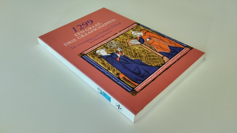 Tweedehands boek: 1299, één graaf, drie graafschappen van auteur D. E. H. de Boer, E. H. P. Cordfunke, Erik H. P. Cordfunke, H. Sarfatij - In goede staat. Nederlandstalige paperback. Kaft lichte gebruikssporen, Ex_libris voorin, binnenwerk netjes en schoon.