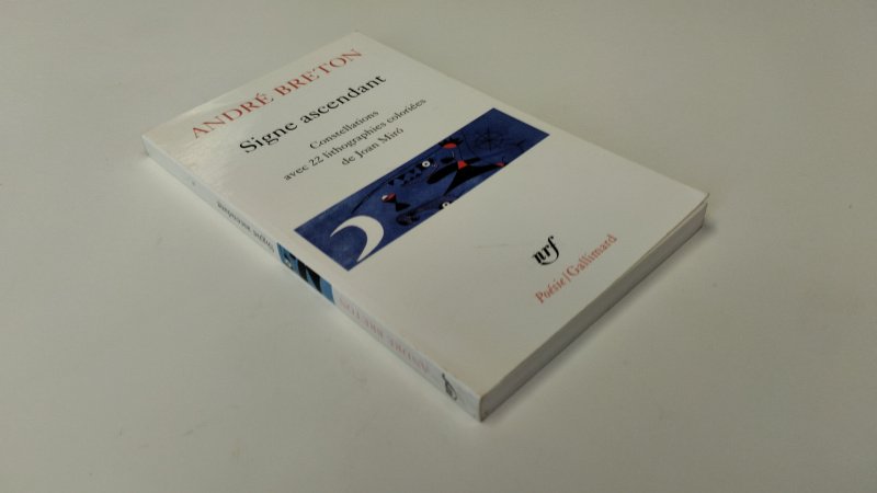 Tweedehands boek: Signe ascendant van auteur André Breton - In goede staat. Franstalige paperback. Kaft lichte gebruikssporen, pagina’s netjes en schoon. Ex-Libris voorin