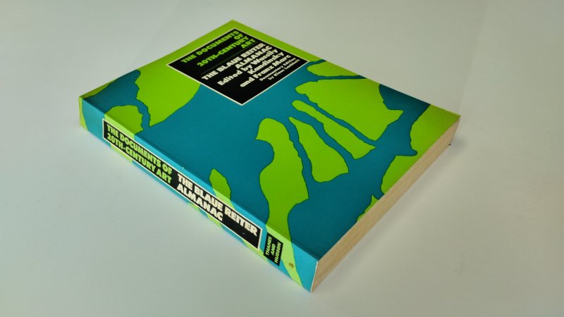 Tweedehands boek: The Documents of 20th-Century Art – The Blaue Reiter Almanac van auteur Wassily Kandinsky & Franz Marc - In redelijke staat. Engelstalige paperback. Rug scheef, vlek op schutblad, ex libris voorin, snede vlekkerig. Kaft gebruikssporen, binnenwerk verder compleet en leesbaar.
