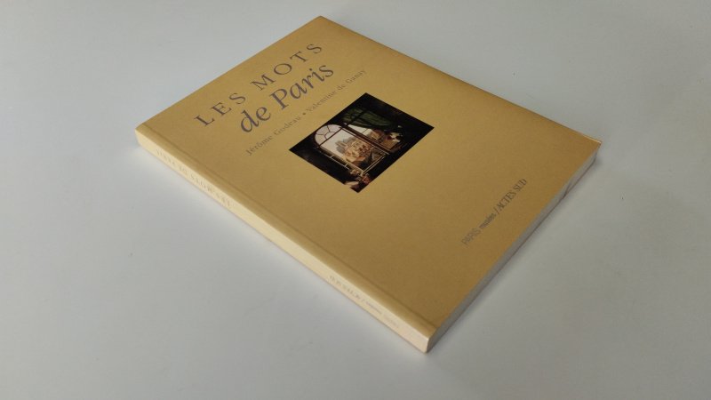 Tweedehands boek: Les Mots de Paris van auteur Jérôme Coignard & Valentine de Ganay - In zeer goede staat. Franstalige paperback met flappen. Kaft heeft lichte gebruikssporen. Pagina’s verkeren in nette staat. Ex Libris relief stempel voorin.