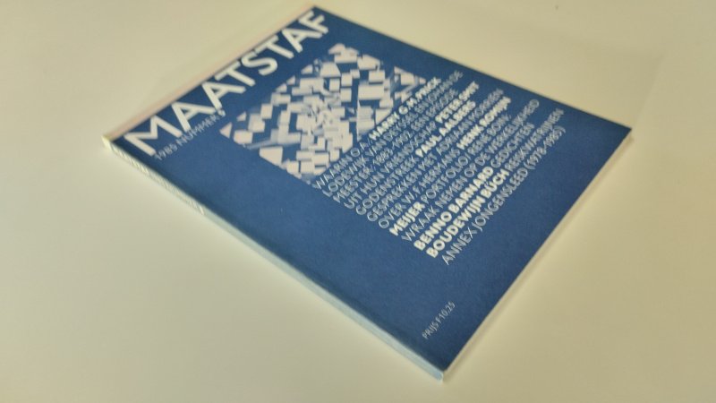 Tweedehands boek: Maatstaf 1985 nummer 5 van auteur Diverse auteurs - In goede staat. Nederlandstalige paperback. Kaft lichte gebruikssporen. Pagina’s netjes en onbeschreven.