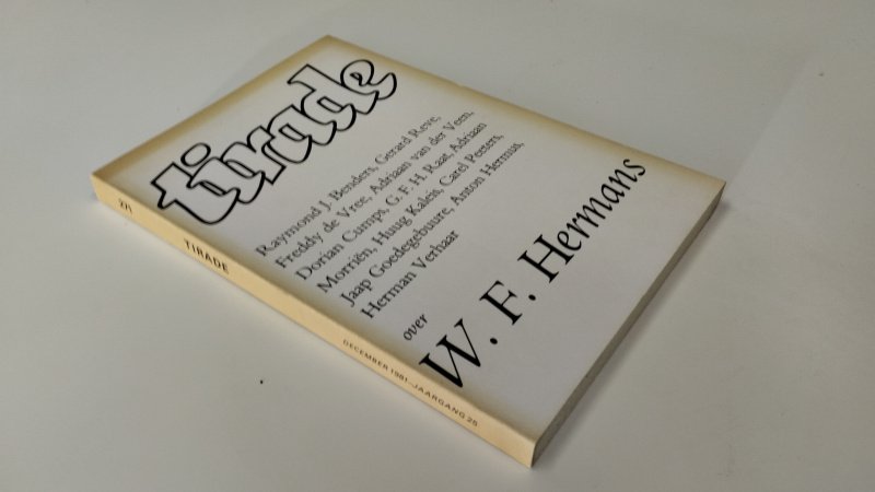 Tweedehands boek: Tirade W.F. Hermans van auteur Diverse auteurs - In goede staat. Nederlandstalige paperback. Kaft heeft lichte verkleuring en lichte gebruikssporen. Pagina’s netjes en schoon. Literaire tijdschriftuitgave uit december 1981, jaargang 25.
