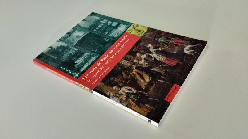Boek met de titel: Les rues de Paris au XVIIIe siècle
