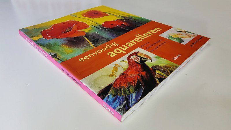 Tweedehands boek: Eenvoudig Aquarelleren van auteur Joe Francis Downden - Paperback met flappen met minimale gebruikerssporen puntjes kaft. Hele lichte verkleuring witte bladzijdes.
