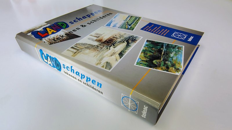 Tweedehands boek: Landschappen Tekenen en Schilderen van auteur Marleen Buddemeijer en Henny van der Eng - Rinband 4-bands, oogt aan de buitenkant als nieuw. Typex voorin en lichte verkleuring witte bladzijdes verder onbeschreven en netjes.