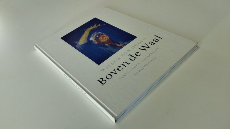Tweedehands boek: Willem den Ouden - Boven de Waal - Tekeningen aquarellen schilderijen van auteur Betty van Garrel - In zeer goede staat. Nederlandstalige hardcover. Ex Libris relief stempel voorin. Pagina's netjes en onbeschreven.