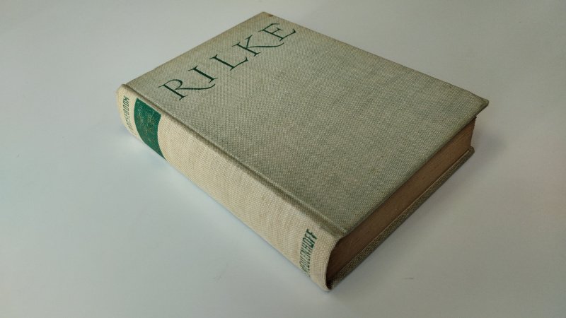 Tweedehands boek: Rainer Maria Rilke. De levensgang van een dichter van auteur Christiane Rooseboom - In redelijke tot goede staat. Nederlandstalige linnen gebonden hardcover, Op schutblad geschreven en een ex libris relief stempel. Zowel kaft als pagina's verkleurd.