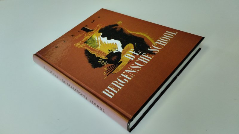 Boek met de titel: In en om de Bergensche school